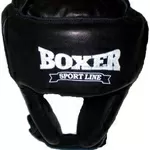 Шлем каратэ кожа  Boxer Sport Line,  размер L (шлем для единоборств)