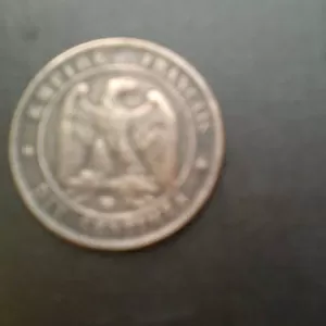 Продам французскую монету