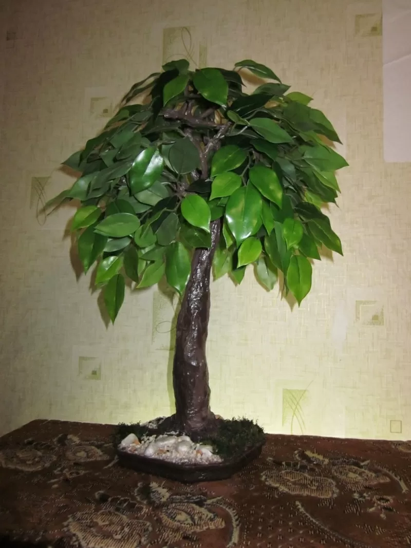 Искусственные деревья бонсай. Сосна,  лиственные,  бисерные 6