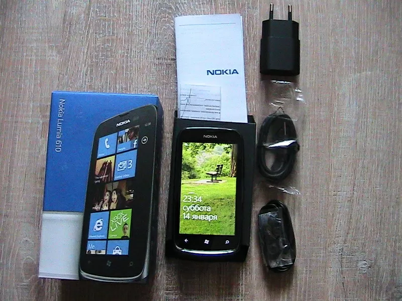 Продам Nokia Lumia 610 НОВЫЙ!!,  полный комплект,  за 1680 грн.