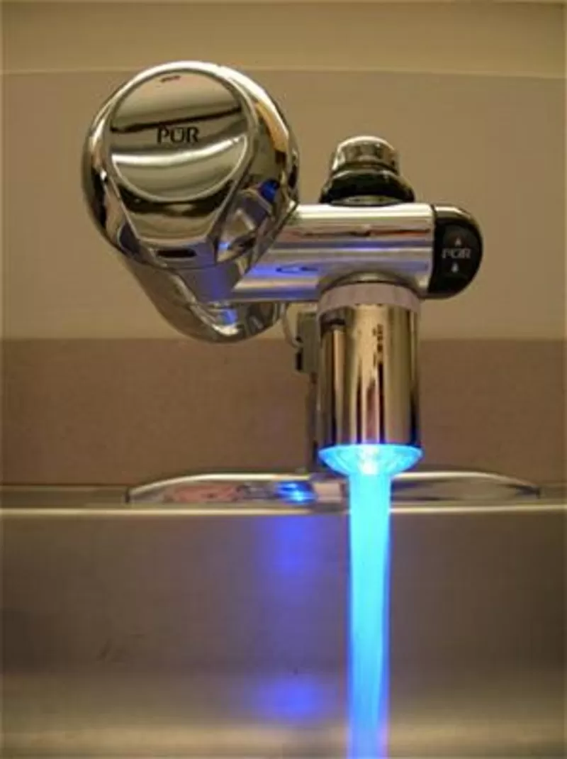 Светодиодная насадка на кран с подсветкой воды купить в Полтаве