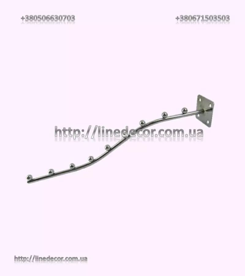 Продам торговое оборудование: кронштейны на стену. 2