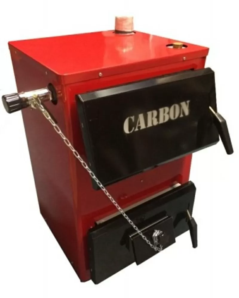 Котёл твердотопливный, длительного горения  «Carbon КСТО-25Д» 