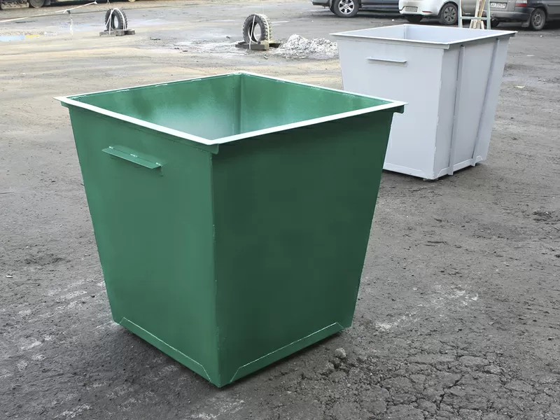Продам мусорный бак 0, 75 м.куб. толщиной 2, 0 мм 5