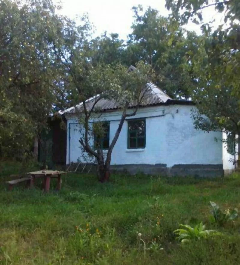 Продам домик в окрестности Полтавы. В живописном месте,  рядом пруд.