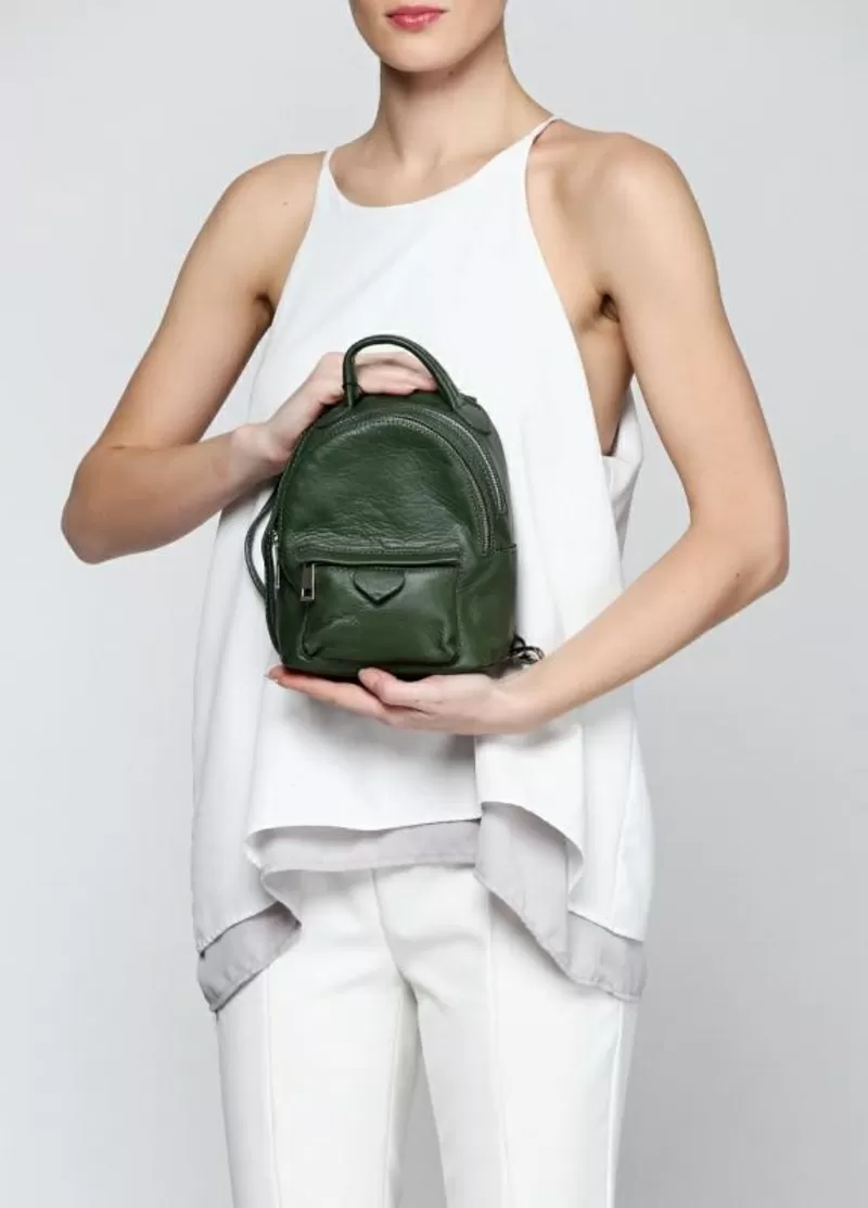 BAL-470001,  Сумка-рюкзак зеленый,  женский,  зеленый 2