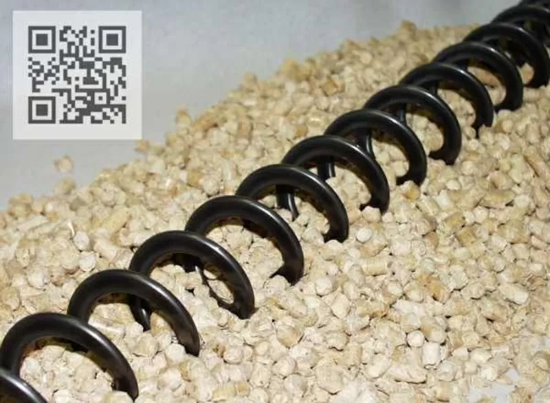 гнучкий шнек спираль гибкий шнек 69мм для зерна пеллеты приужина FA90 3