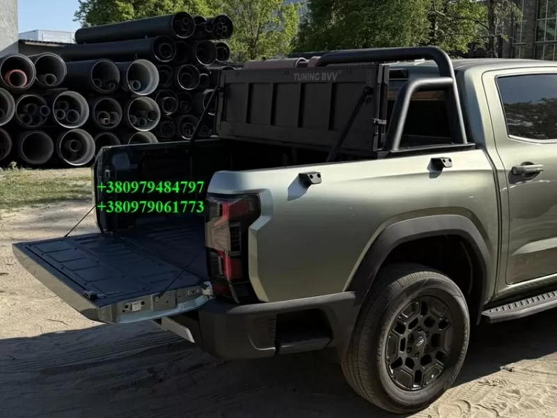 Силова кришка кузова Chery Himla – алюмінієва кришка пікапа від виробника 3